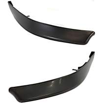 Front, Driver and Passenger Side Valances, Primed, For Models With Standard Type Bumper