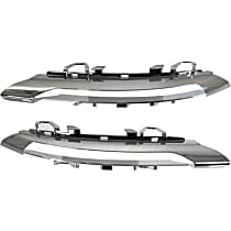 Daytime Running Light, Driver and Passenger Side, Chrome, with AMG Package
