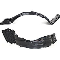 Front, Driver and Passenger Side, Fender Liner