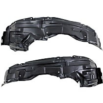 Front, Driver and Passenger Side, Fender Liner