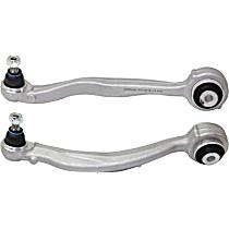 Front, Driver and Passenger Side, Lower Control Arms, With Ball Joints