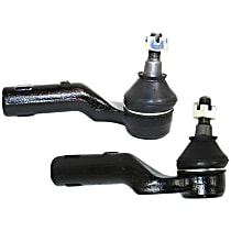 Front, Driver and Passenger Side, Outer Tie Rod End