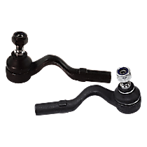 Front, Driver and Passenger Side, Outer Tie Rod Ends