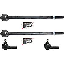 Front Inner Steering Tie Rod End For 2003 Mitsubishi Outlander XLS 2.4 Liter L4 Three Years Warranty Stirling