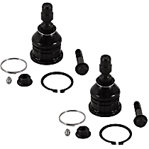 Front, Driver and Passenger Side, Upper Ball Joints