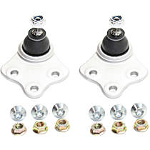 Front, Driver and Passenger Side, Upper Ball Joints