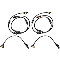 ABS Speed Sensor Set of 4