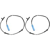 Rear, Driver and Passenger Side ABS Speed Sensor Set of 2