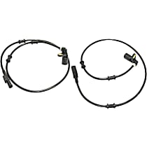 Front, Driver and Passenger Side ABS Speed Sensors