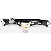 Front and Rear, Passenger Side Window Regulators, Power, Without Motor