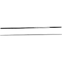 Rear, Driver and Passenger Side Door Molding and Beltlines, Chrome