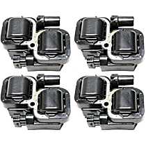Ignition Coil, Set of 4, 6 Cyl 3.2L - 