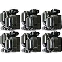Ignition Coil, Set of 6, 6 Cyl 3.2L