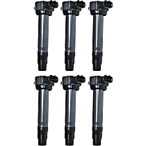 Ignition Coil, Set of 6, For Non-Turbo Models