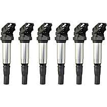Ignition Coil, Set of 6, 1.6L, 4Cyl