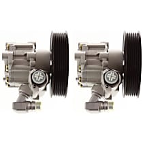Power Steering Pump, 6 Cyl 3.2L, Without Reservoir, With Pulley
