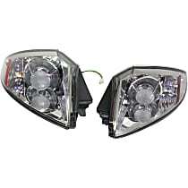 Driver and Passenger Side Halogen Tail Light, With bulb(s), OE Replacement