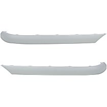 Rear, Driver and Passenger Side, Outer Bumper Trim, 4-Door, Sedan, (203) Chassis, For Models Without AMG Styling Package, Primed