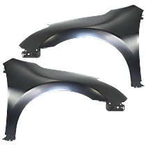 Front, Driver and Passenger Side Fender, 2-Door, Coupe, CAPA Certified