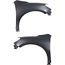 Front, Driver and Passenger Side Fender, For Models Without Wheel Opening Molding