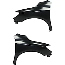 Front, Driver and Passenger Side Fender, For Models Without Wheel Opening Molding, CAPA Certified