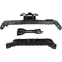 Upper, Center and Lower Radiator Support, Center, Lower Crossmember, Upper Tie Bar