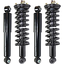 Front Quick Complete Struts & Coil Springs Pair for 02-04 Nissan Pathfinder RWD