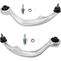 Front, Driver and Passenger Side, Lower, Rearward Control Arms