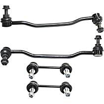 Front and Rear, Driver and Passenger Side Sway Bar Link