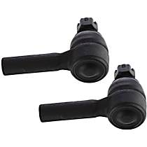 Front, Driver and Passenger Side, Outer Tie Rod Ends