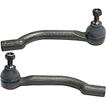 Front, Driver and Passenger Side, Outer Tie Rod Ends