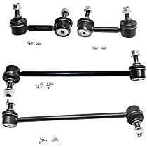 Front and Rear, Driver and Passenger Side Sway Bar Links