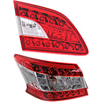 Driver Side, Inner and Outer Tail Lights, Halogen