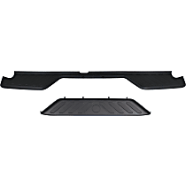 Upper and Lower Bumper Step Pad, Black