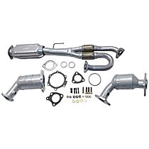 Front and Rear, Driver and Passenger Side Catalytic Converters, 3.5L Eng, (4-Speed, Automatic)/Manual Transmission, Federal EPA, 46-State Cannot ship to/installed in vehicles purchased in CA/CO/NY/ME