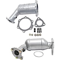 Front, Driver and Passenger Side Catalytic Converter, 3.5L 6Cyl, Federal EPA Standard, 46-State Legal (Cannot ship to CA, CO, NY or ME), 4-Speed, Automatic Transaxle, Radiator Side, Precat, Direct Replacement Series