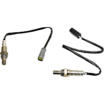 Before and After Secondary Catalytic Converter Oxygen Sensors, 4-wire