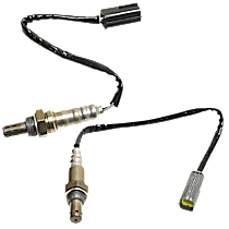 Driver and Passenger Side, After Catalytic Convert Oxygen Sensor, VR38DETT Engine, FI, Turbocharged, GAS, Set of 2, 4-wire, 6 Cyl 3.8L