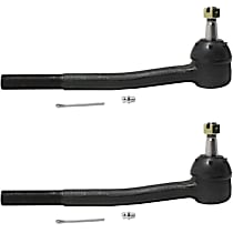 Front, Driver and Passenger Side, Outer Tie Rod End