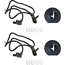 Front, Driver and Passenger Side ABS Speed Sensors