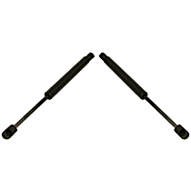 Driver and Passenger Side Trunk Lid Lift Support, Sedan, For Models With Spoiler