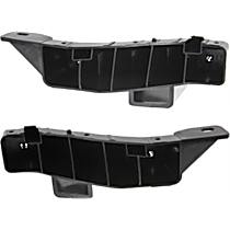 Front, Driver and Passenger Side Bumper Brackets, Retainer