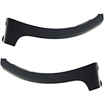 Front, Driver and Passenger Side Bumper Trims, Primed, Hatchback