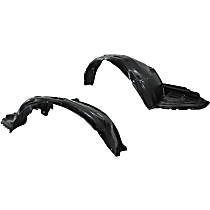 Front, Driver and Passenger Side, Fender Liner