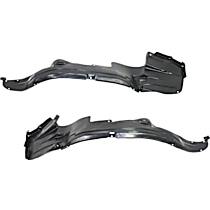 Front, Driver and Passenger Side, Fender Liner