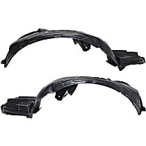 Front, Driver and Passenger Side, Fender Liner