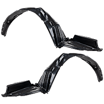 Front, Driver and Passenger Side, Fender Liner