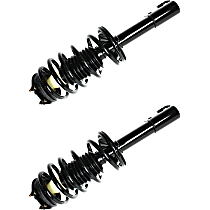 Front, Driver and Passenger Side Fully Loaded Strut, Front Wheel Drive