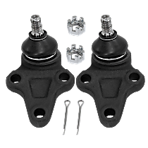 Front, Driver and Passenger Side, Lower Ball Joints