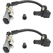 Front, Driver and Passenger Side ABS Speed Sensors